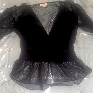 M boutique blouse fancy dinner outfit